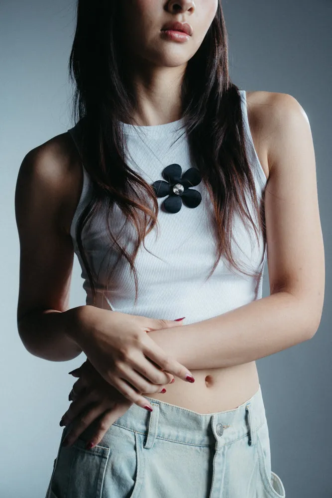 Petals Cropped Tank sold by Mary Lo