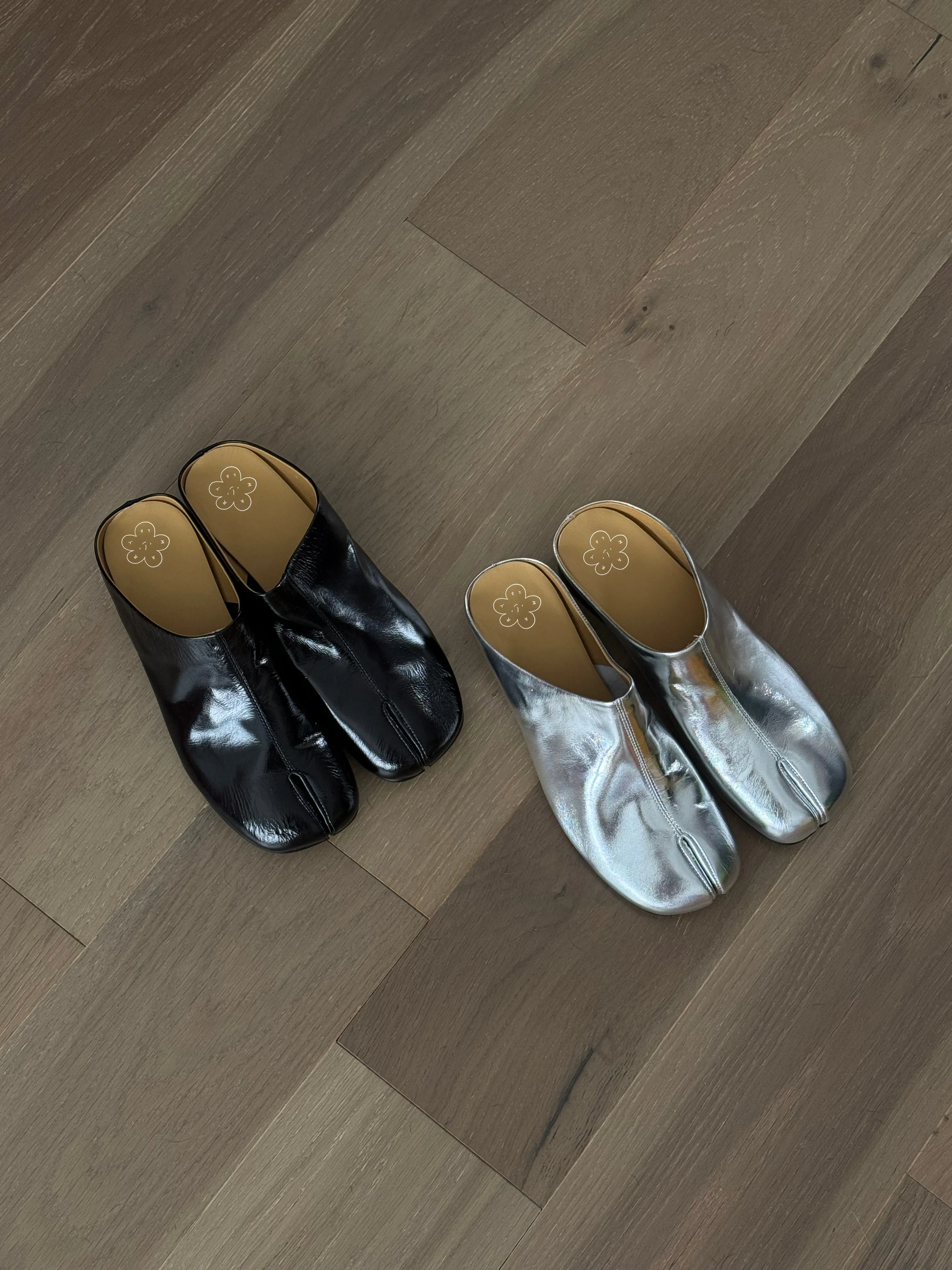 Tabi Mules sold by Mary Lo