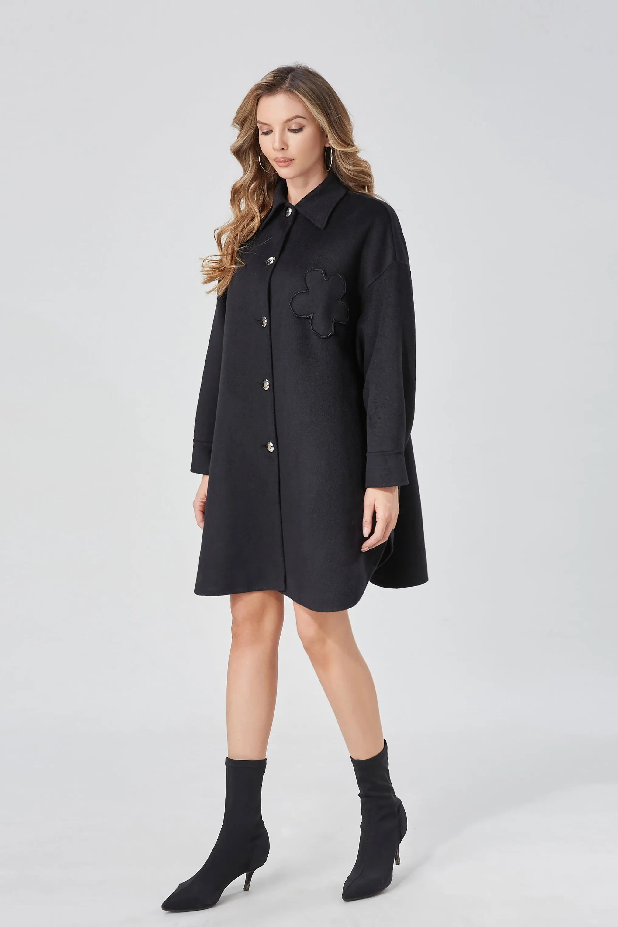 The Cashmere Shacket sold by Mary Lo product image thumbnail 3