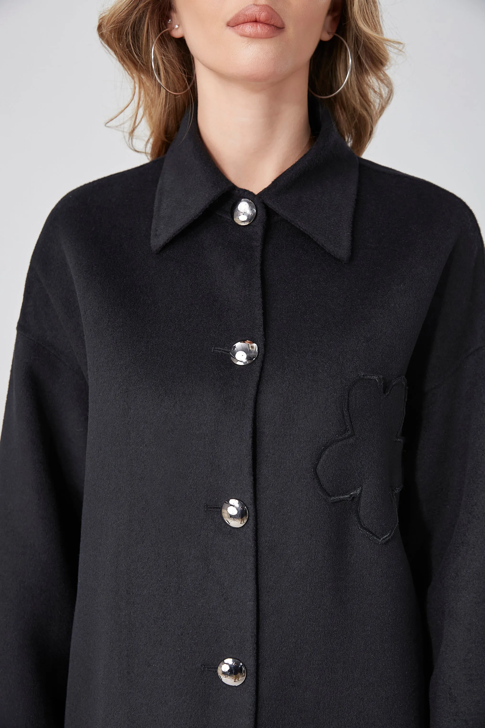 The Cashmere Shacket sold by Mary Lo product image thumbnail 5