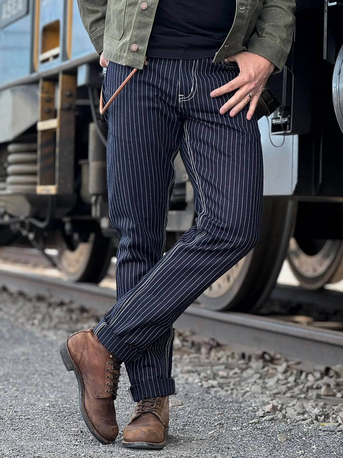 The Railroad Wabash Selvedge Denim Jeans sold by Soso Clothing