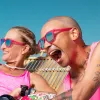 Flamingos On A Booze Cruise sold by Goodr