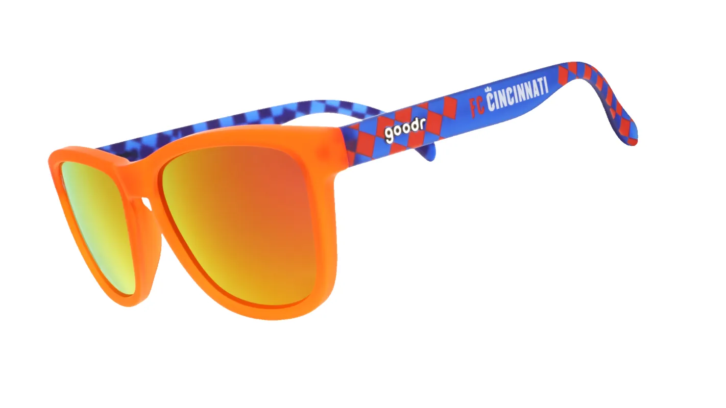 The Orange and Blue sold by Goodr