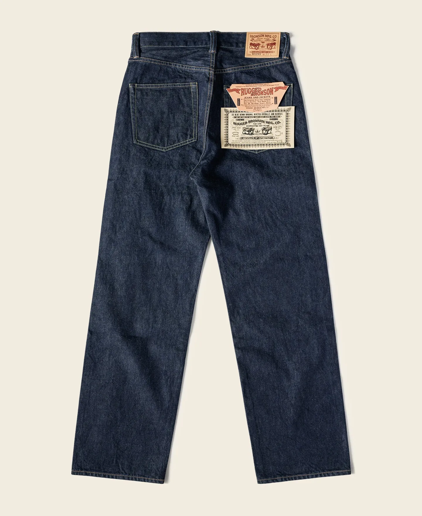 Lot 801ZXX 1954 Selvedge Denim Jeans sold by Bronson Mfg. product image thumbnail 2