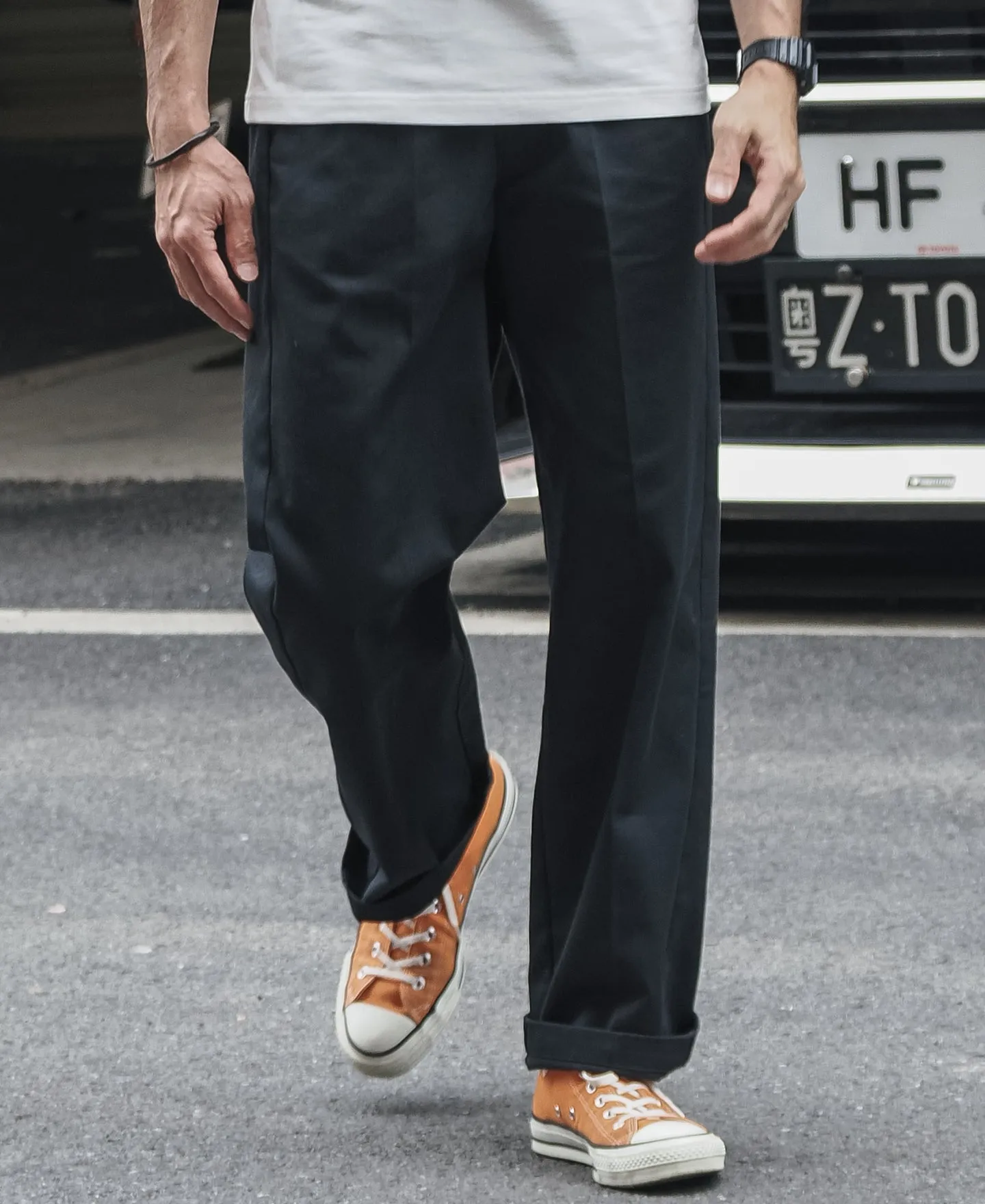 1970s Straight-Leg Work Pants - Black sold by Bronson Mfg. product image thumbnail 4