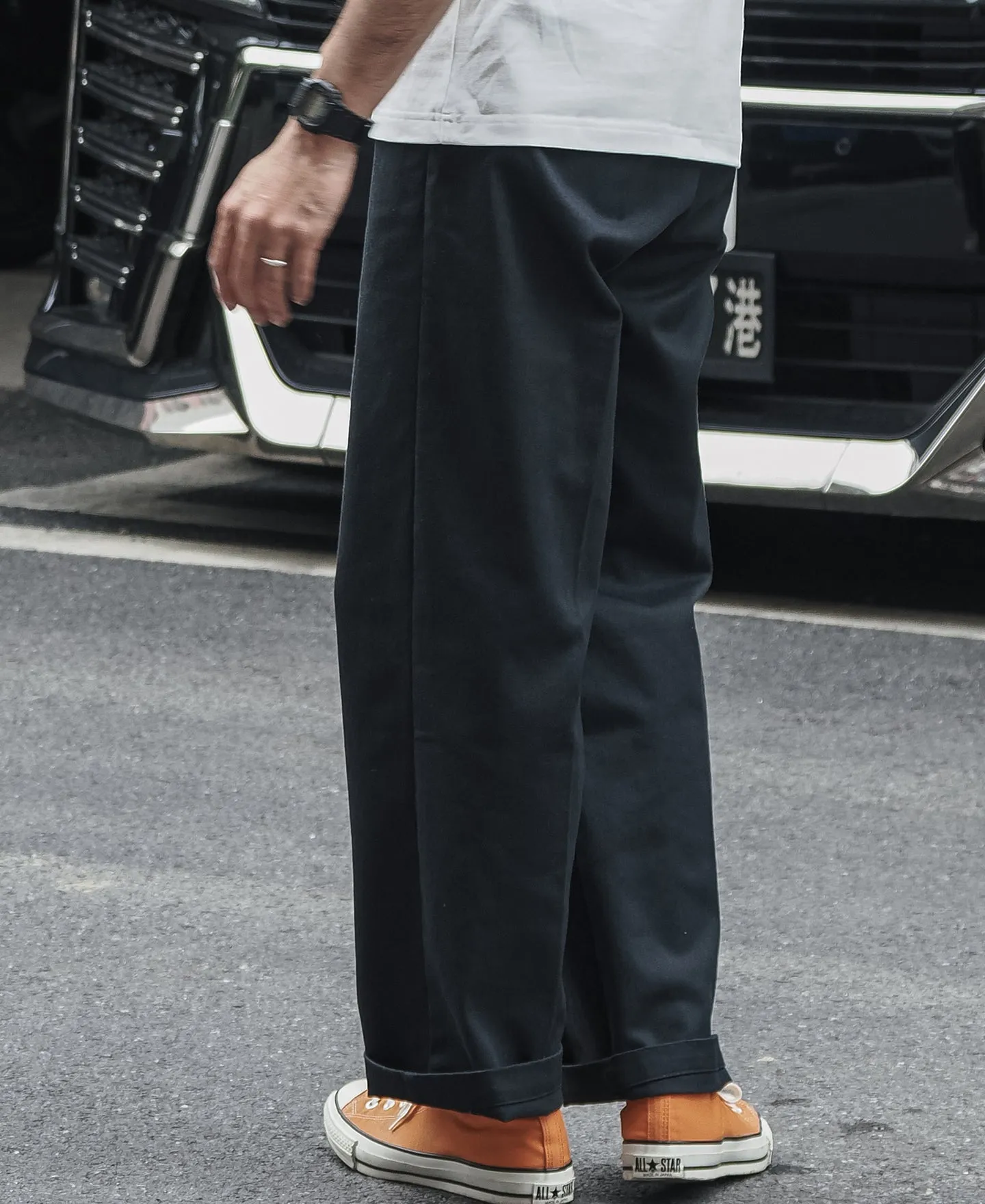 1970s Straight-Leg Work Pants - Black sold by Bronson Mfg. product image thumbnail 5