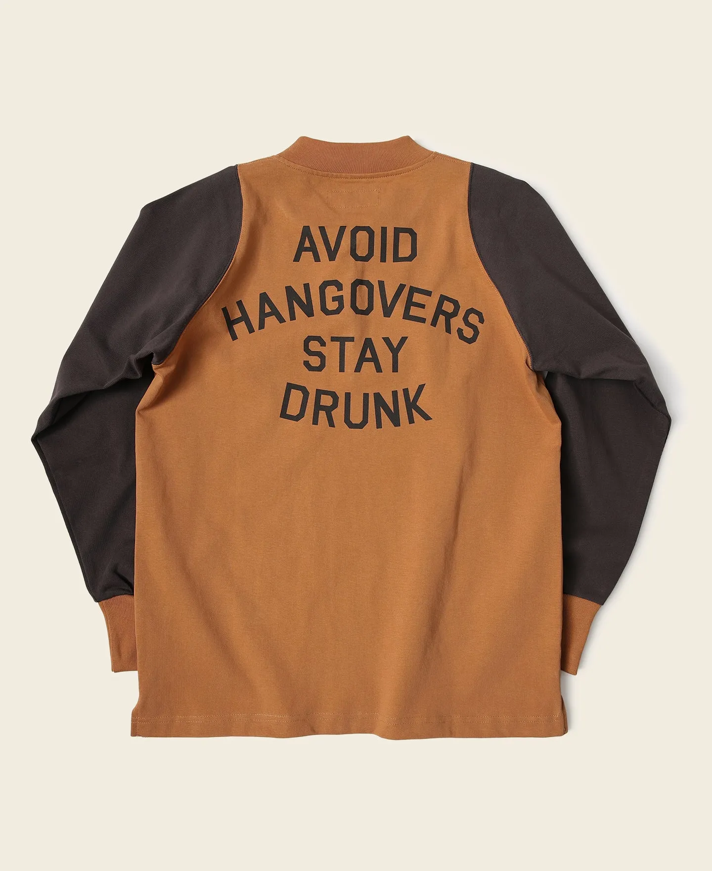 Quarter-Zip Rider Printed Long Sleeve T-Shirt - Orange sold by Bronson Mfg. product image thumbnail 2
