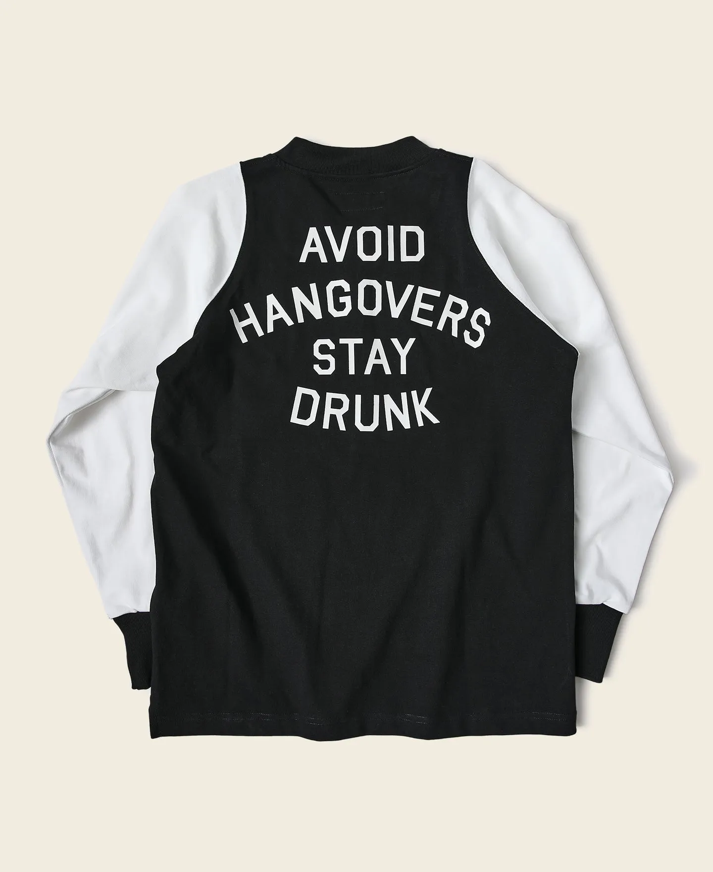 Quarter-Zip Rider Printed Long Sleeve T-Shirt - White sold by Bronson Mfg. product image thumbnail 2