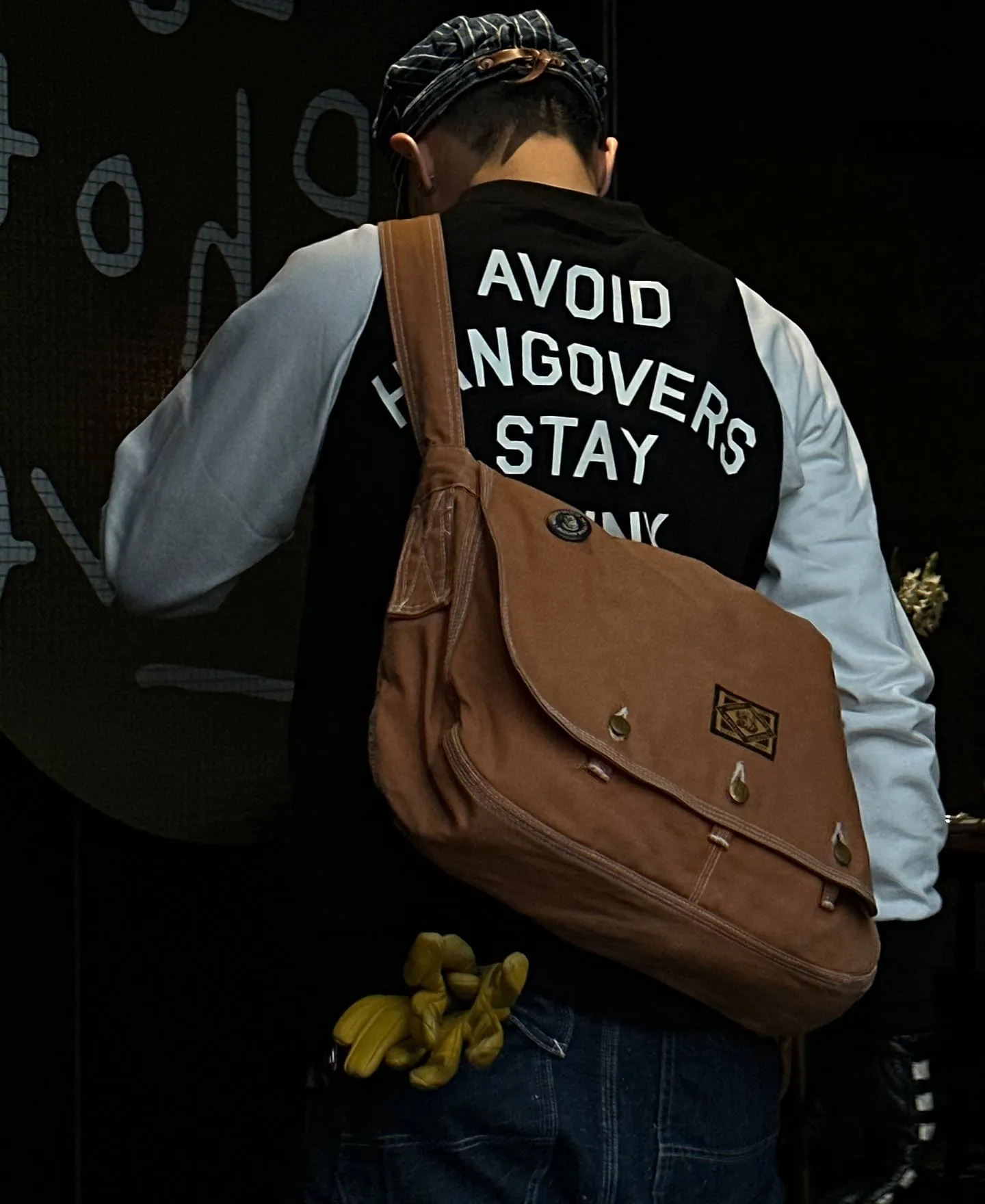 Quarter-Zip Rider Printed Long Sleeve T-Shirt - White sold by Bronson Mfg. product image thumbnail 5