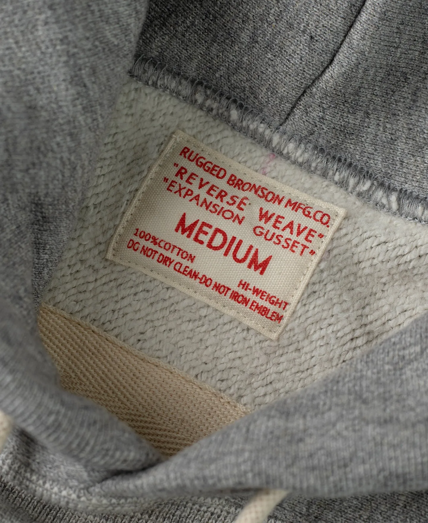 USMA Reverse Weave Hoodie sold by Bronson Mfg. product image thumbnail 4