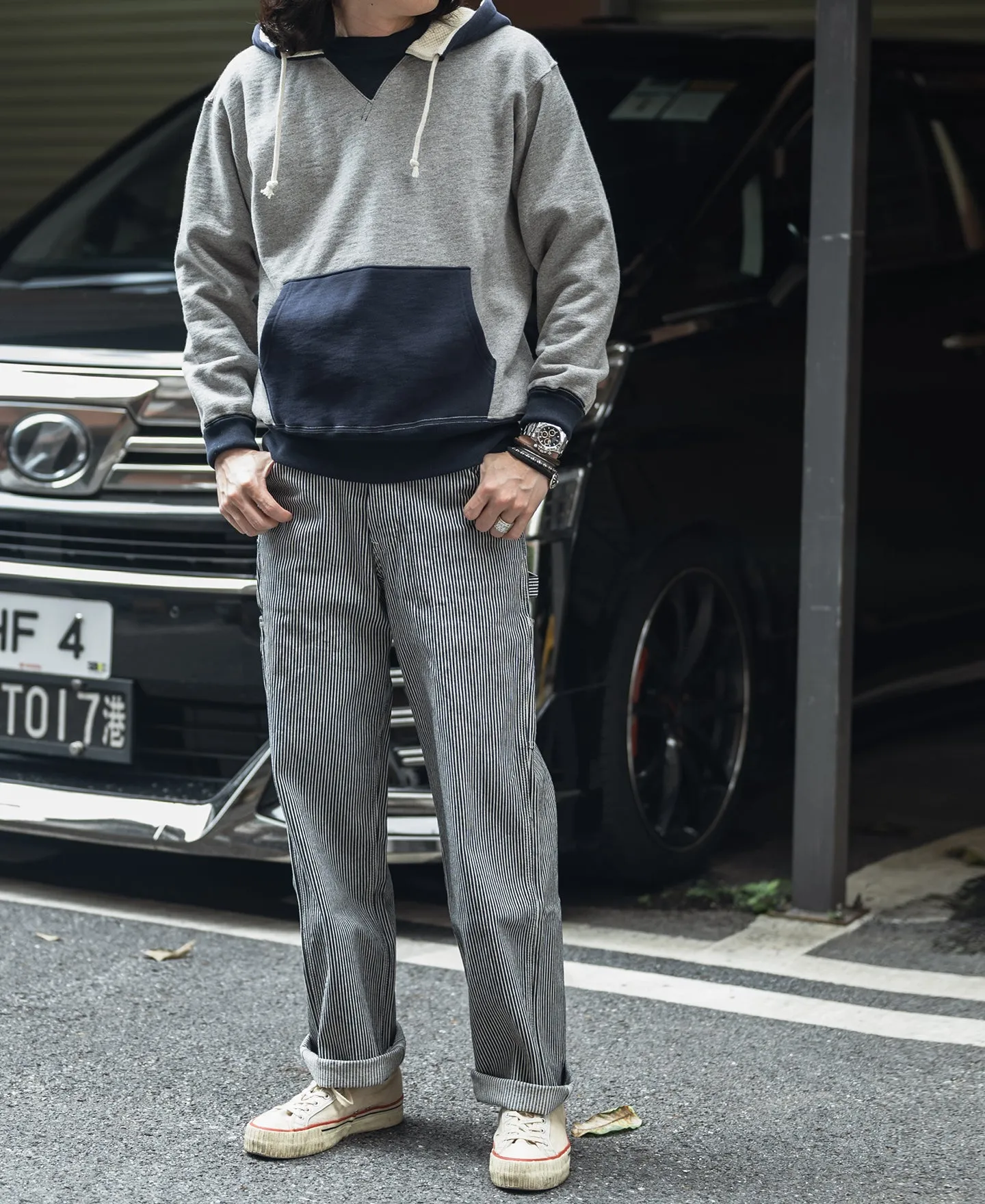 Hickory Stripe Carpenter Pants sold by Bronson Mfg. product image thumbnail 5