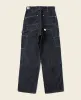 Slub Pearl Yarn Indigo Denim Carpenter Pants sold by Bronson Mfg.
