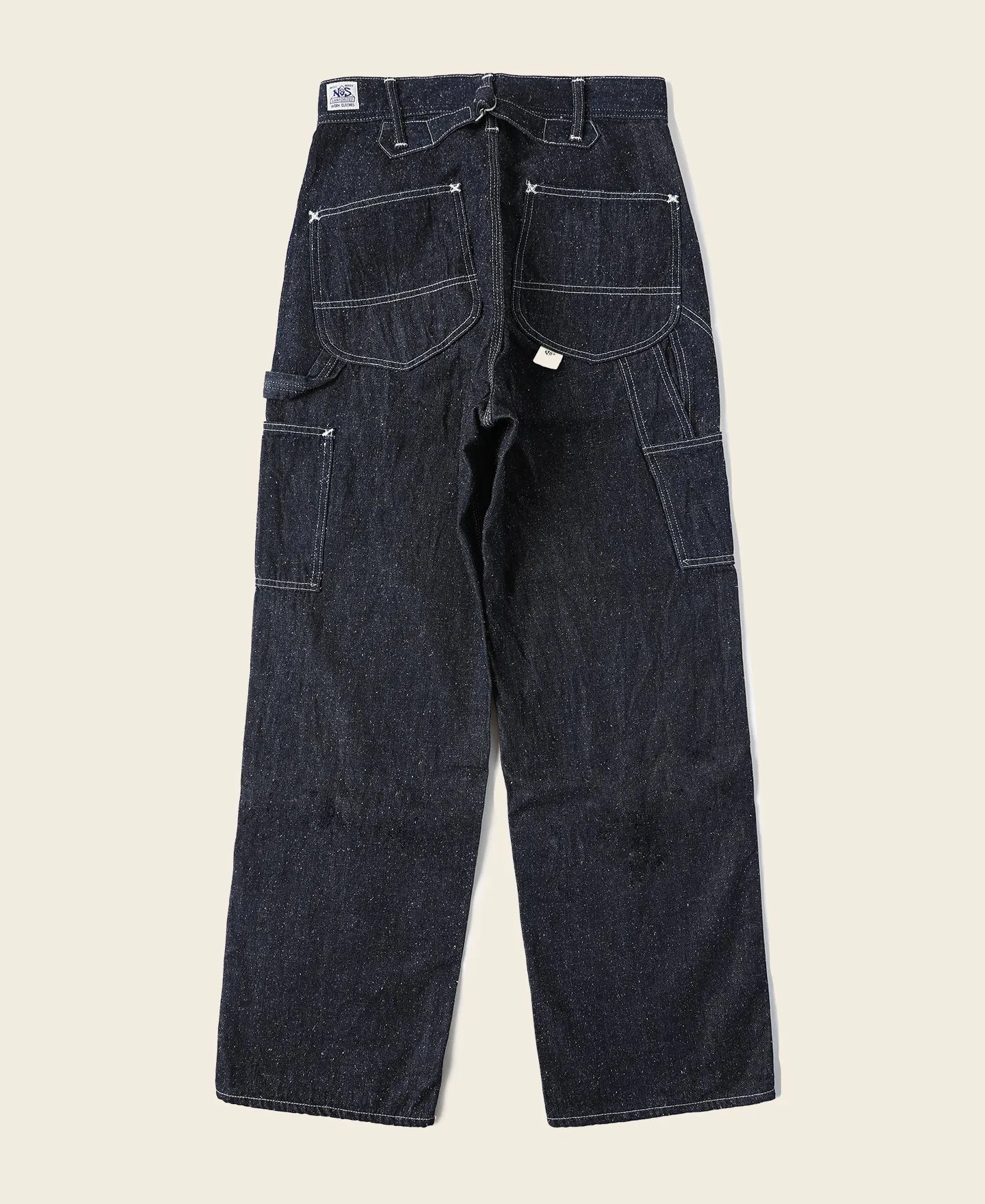 Slub Pearl Yarn Indigo Denim Carpenter Pants sold by Bronson Mfg. product image thumbnail 2