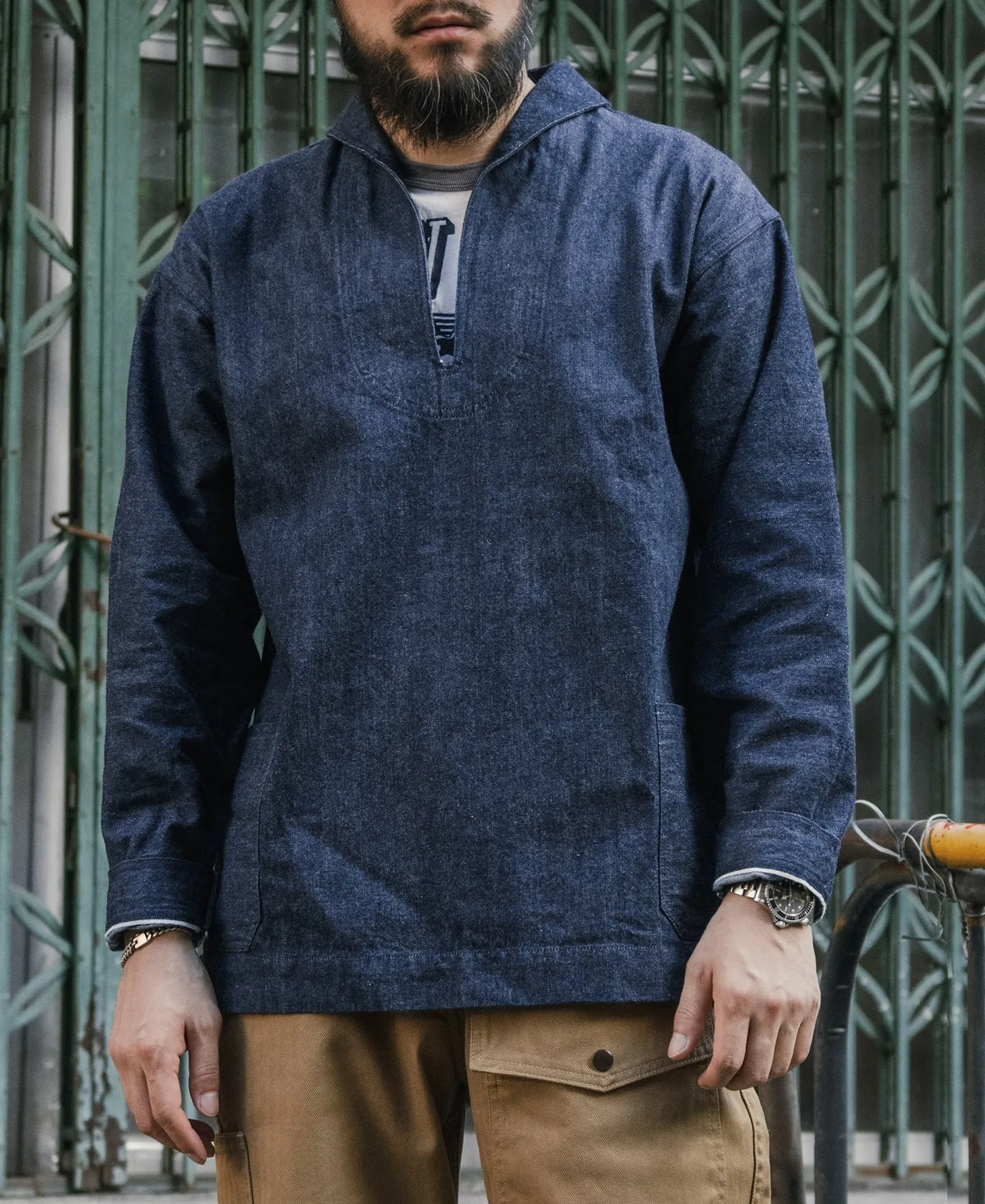 1917 USN Dungaree Pullover Jumper sold by Bronson Mfg. product image thumbnail 3