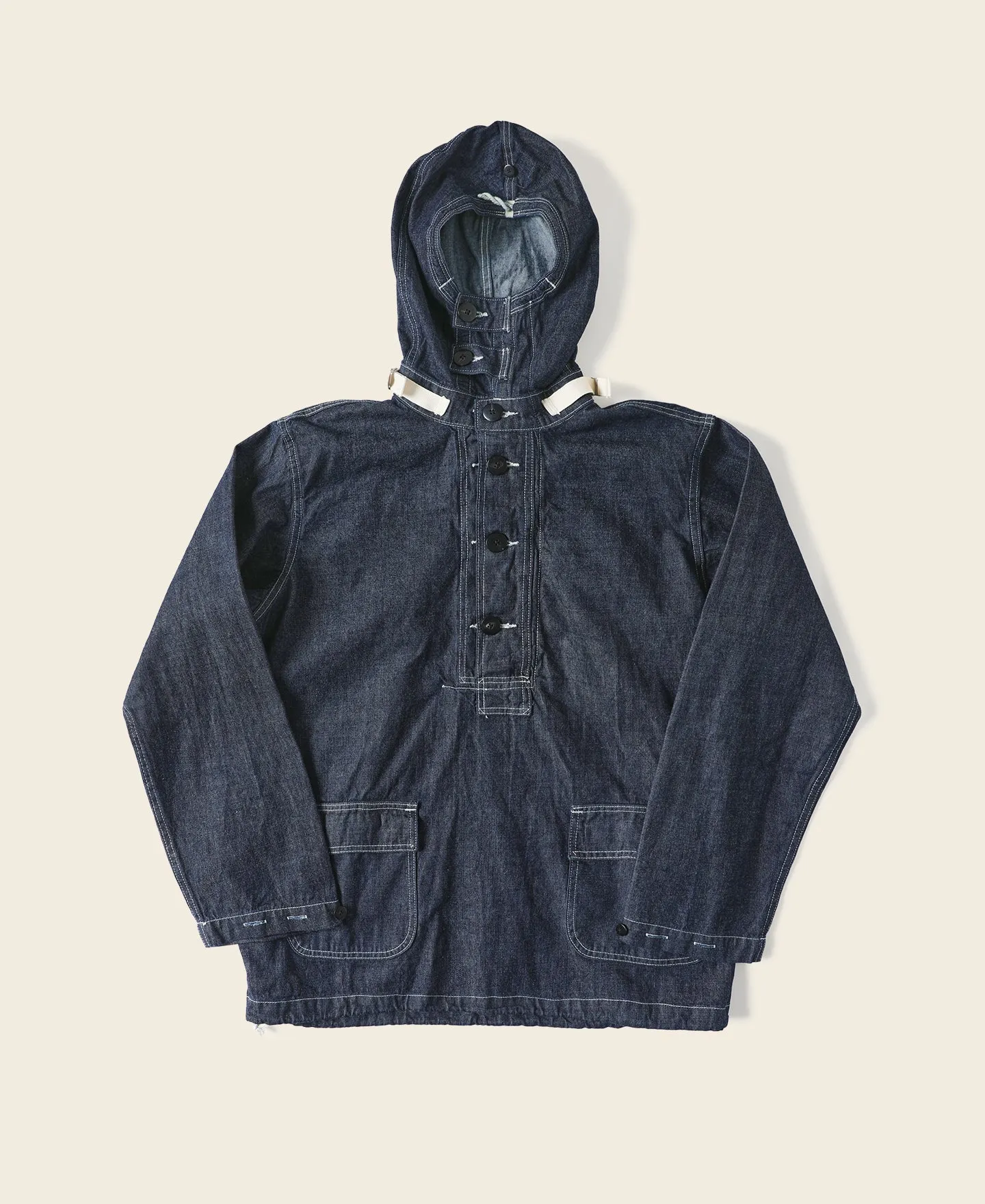 USN Denim Dungaree Gunner Smock sold by Bronson Mfg.