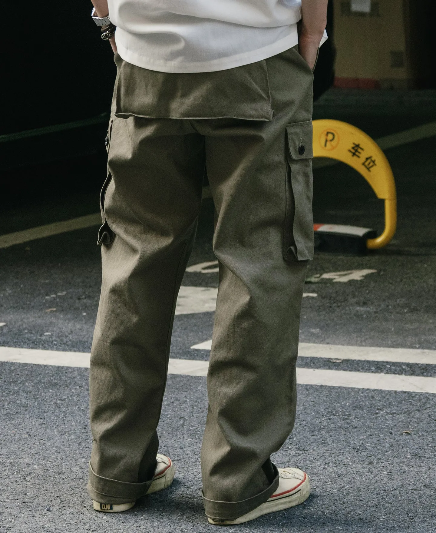 USMC P-44 Utility Pants (Modified) - Olive sold by Bronson Mfg. product image thumbnail 4