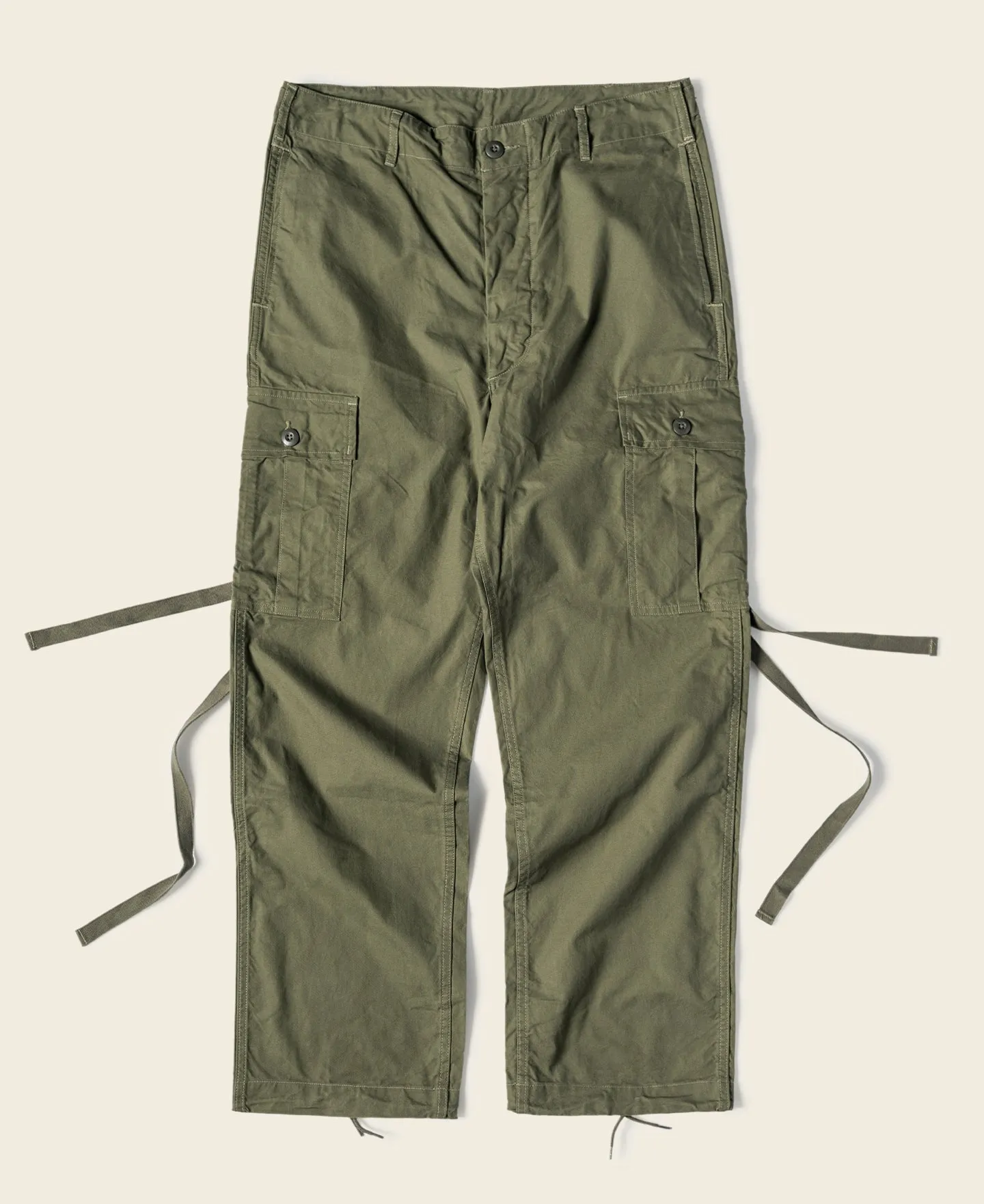 1963 1st Model Tropical Jungle Fatigue Pants sold by Bronson Mfg.