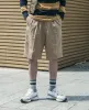 Classic Straight Leg Double Pleated Shorts - Khaki sold by Bronson Mfg.