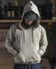 1930s Terry Hooded Sweatshirt sold by Bronson Mfg.