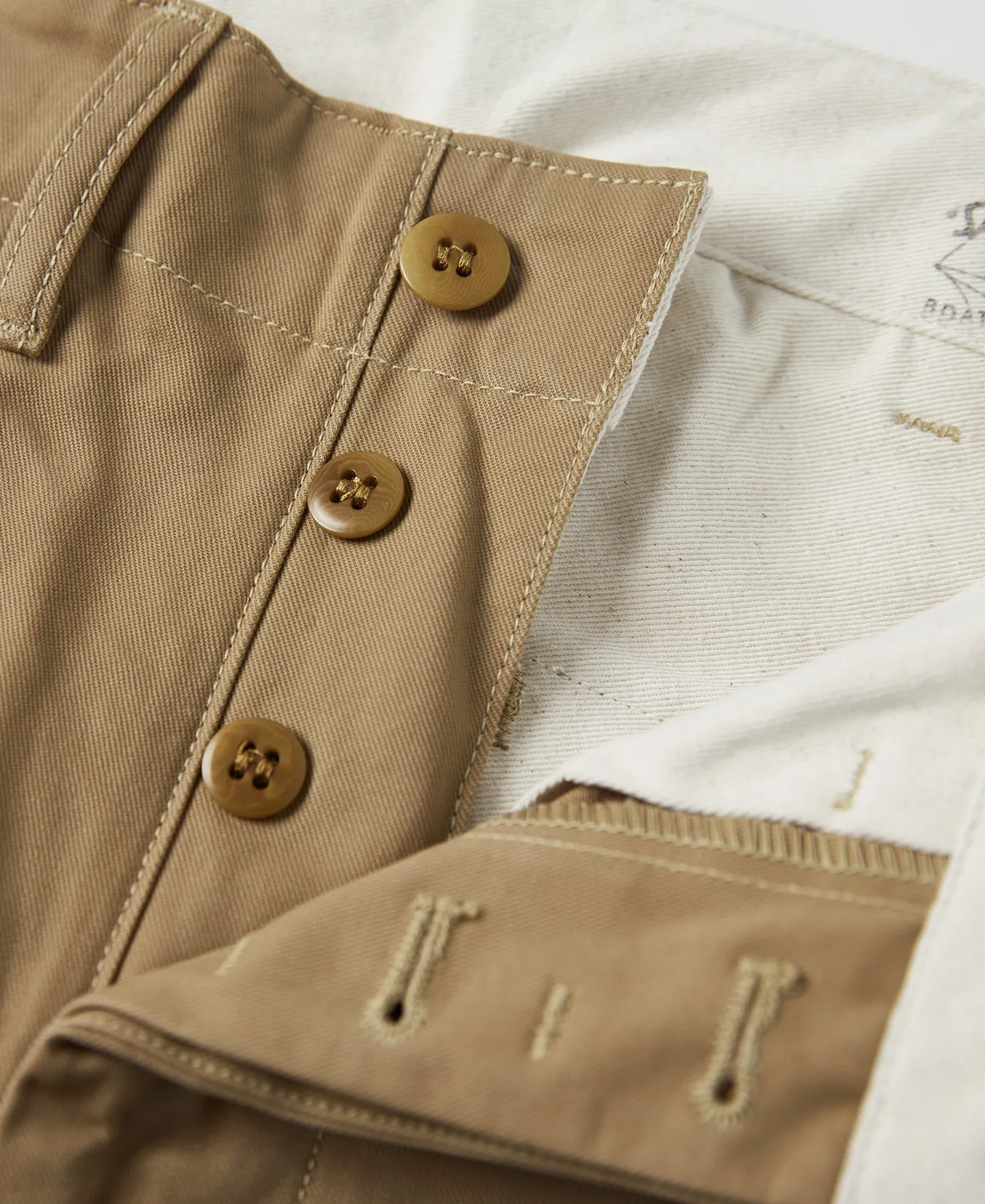 1944 USMC Officer Trousers - Khaki sold by Bronson Mfg. product image thumbnail 4