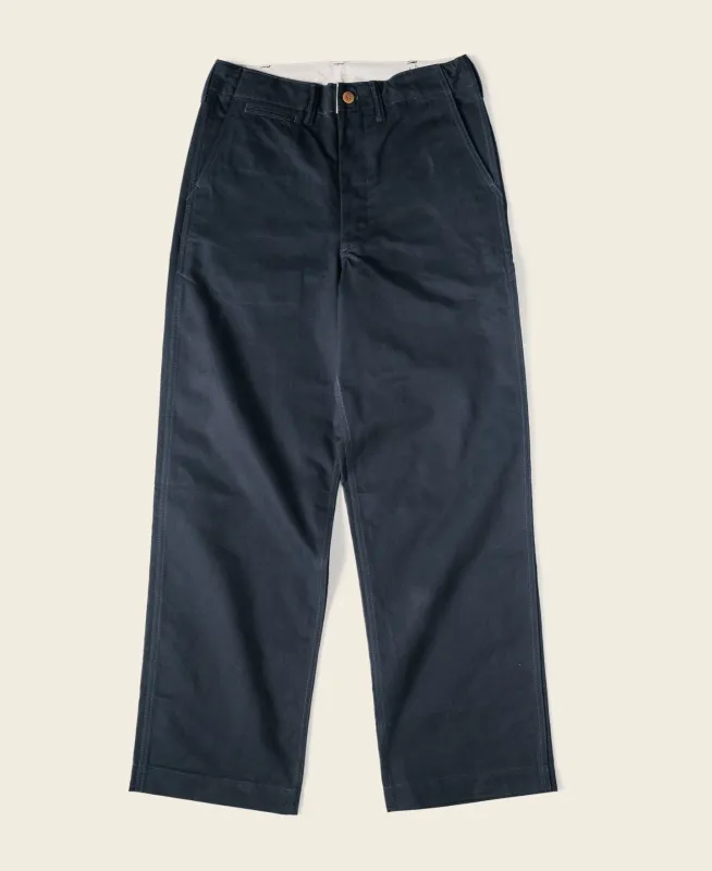 1944 USMC Officer Trousers - Navy sold by Bronson Mfg.