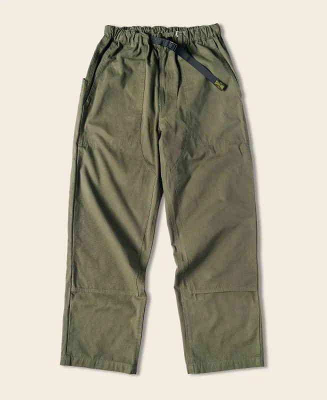 10 oz Cotton Canvas Climbing Pants - Olive sold by Bronson Mfg.
