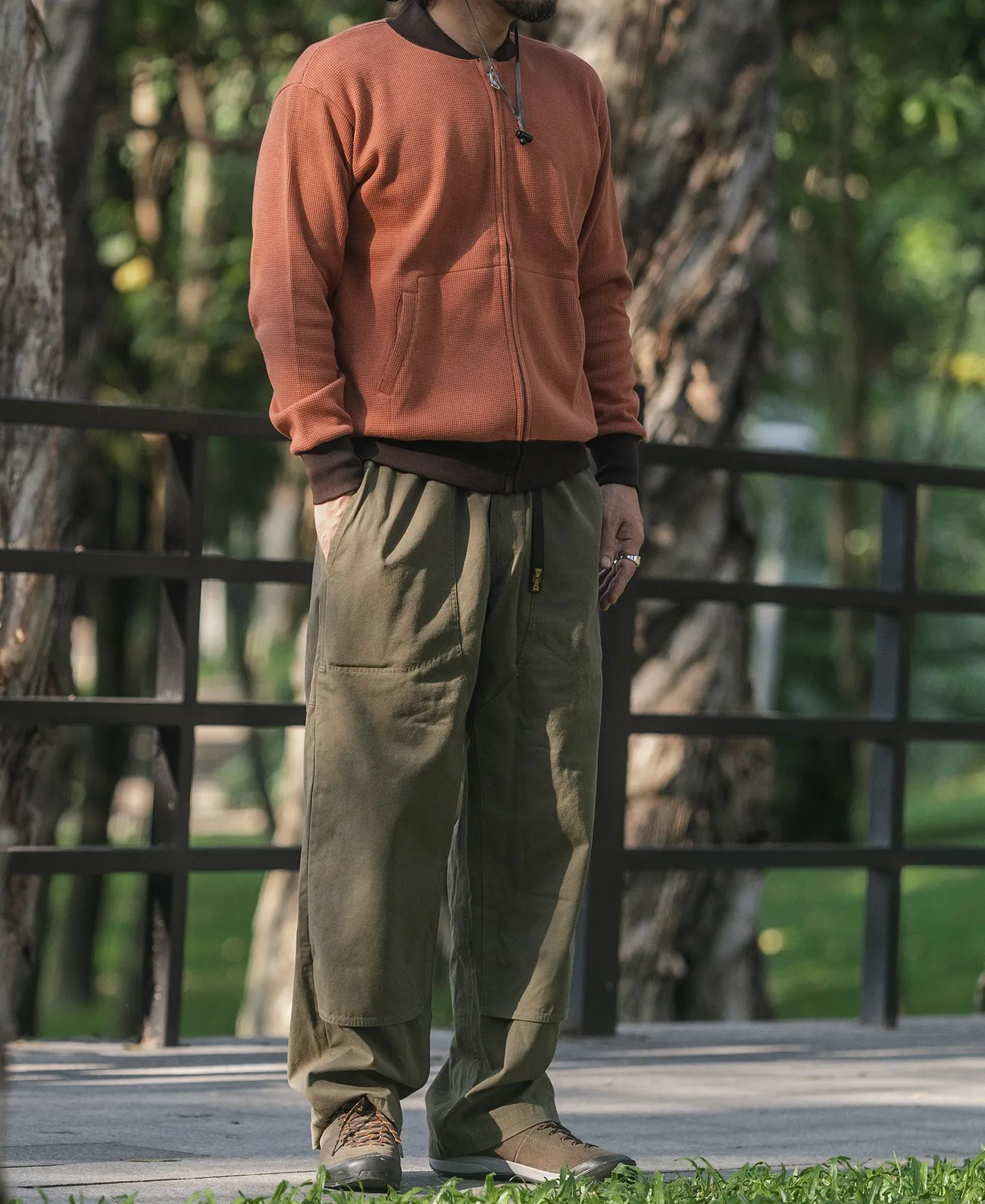 10 oz Cotton Canvas Climbing Pants - Olive sold by Bronson Mfg. product image thumbnail 5