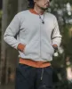 Waffle Cotton Full-Zip Track Jacket - Gray sold by Bronson Mfg.