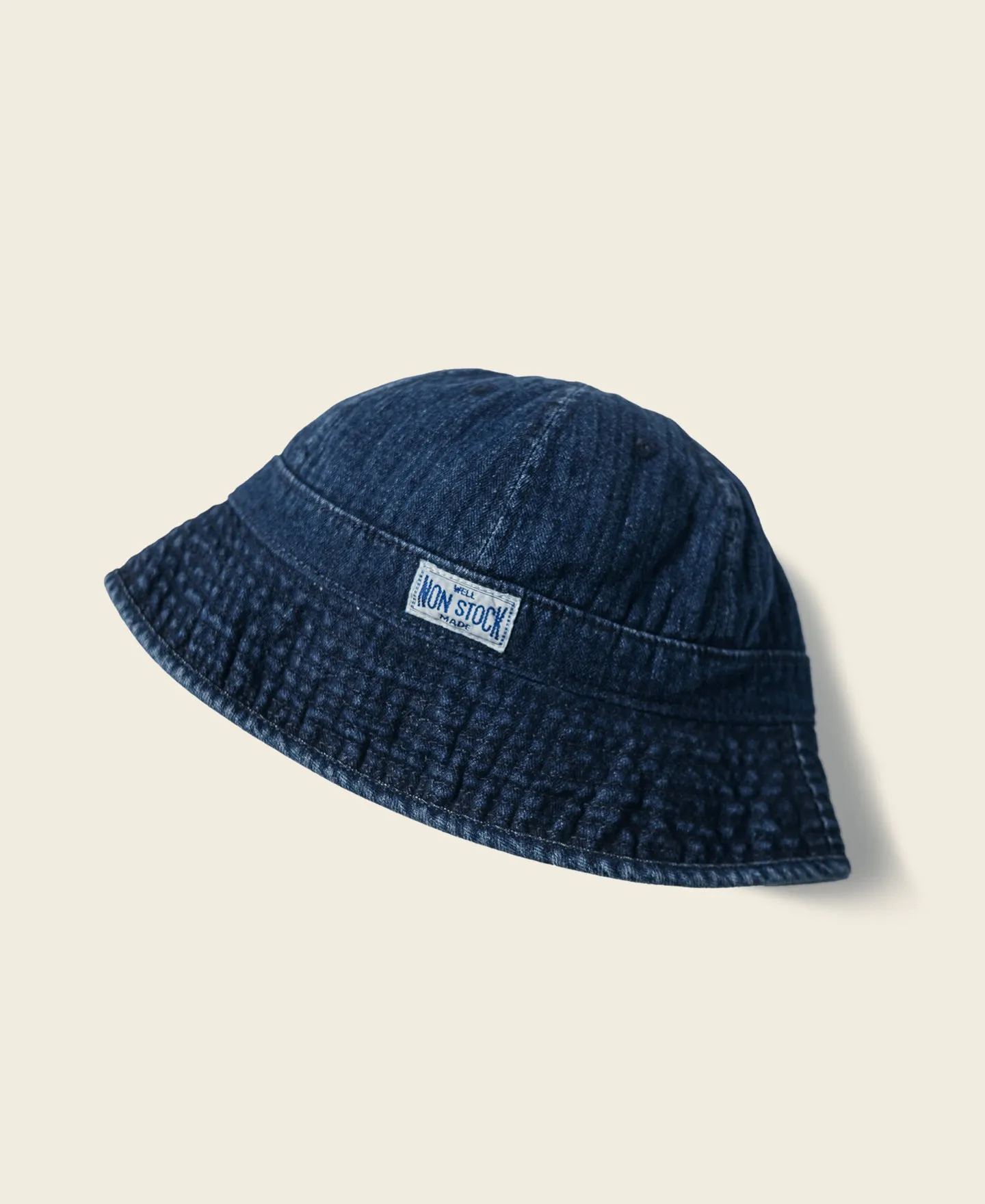 Herringbone Denim Bucket Hat sold by Bronson Mfg.