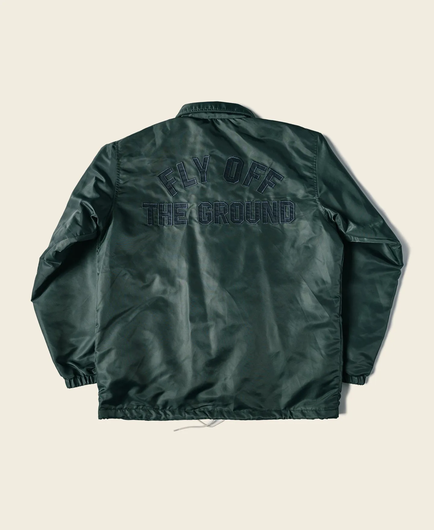 Logo-Appliqued Nylon Coach Jacket - Green sold by Bronson Mfg. product image thumbnail 2