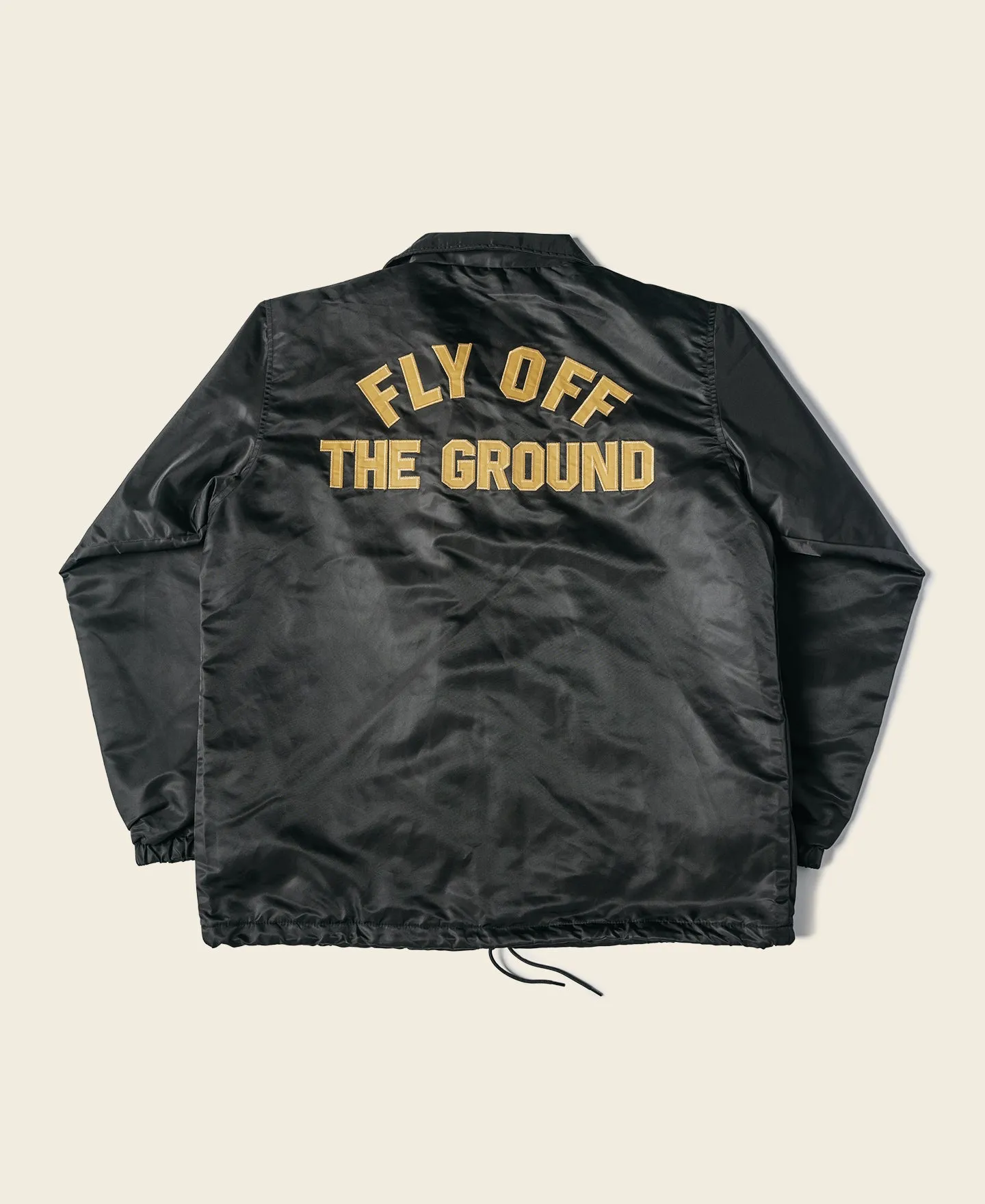 Logo-Appliqued Nylon Coach Jacket - Black sold by Bronson Mfg. product image thumbnail 2