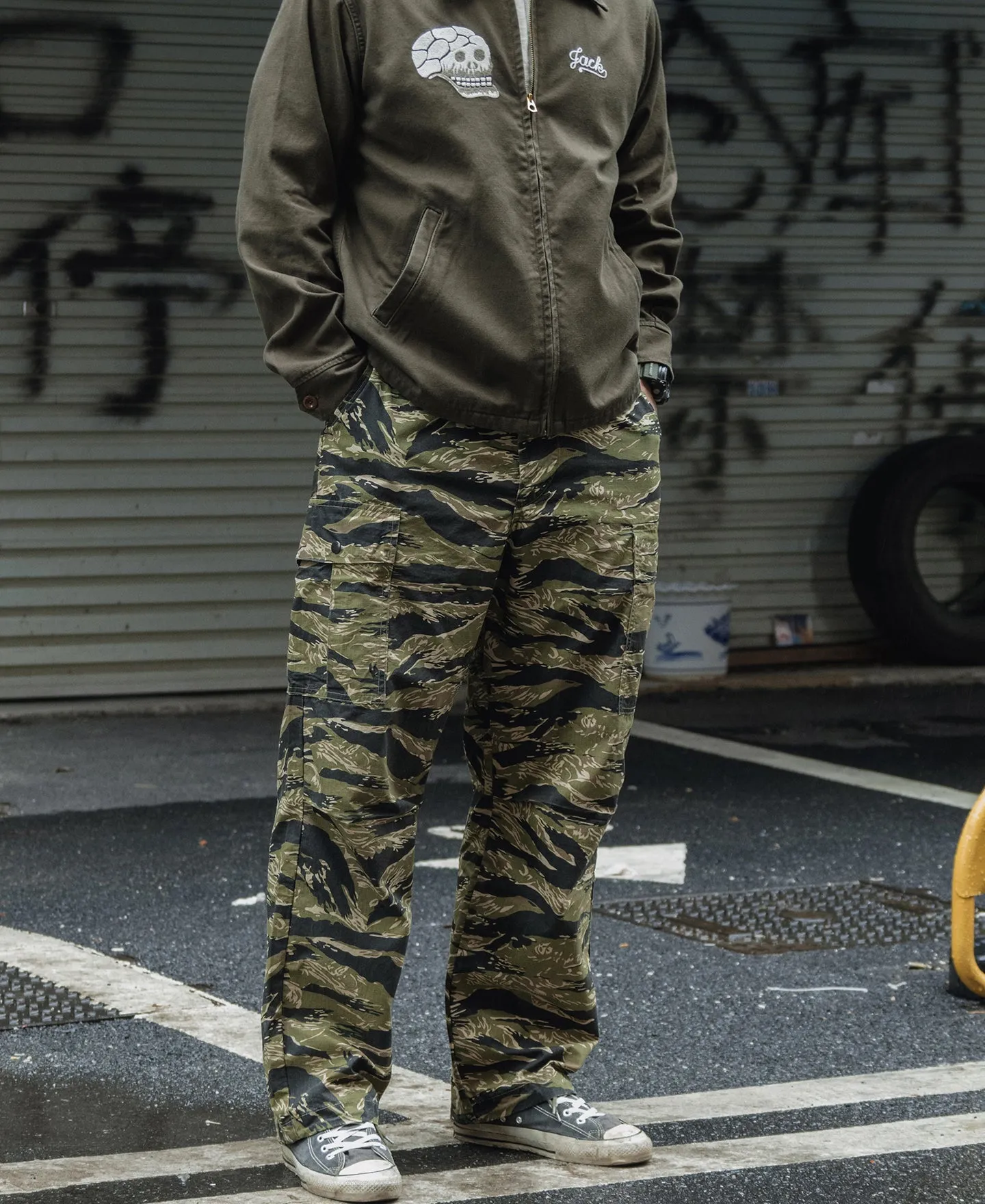 Tiger Stripe Camo Tropical Jungle Fatigue Pants sold by Bronson Mfg. product image thumbnail 5