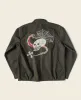 Skull Embroidery Vietnam Souvenir Jacket sold by Bronson Mfg.