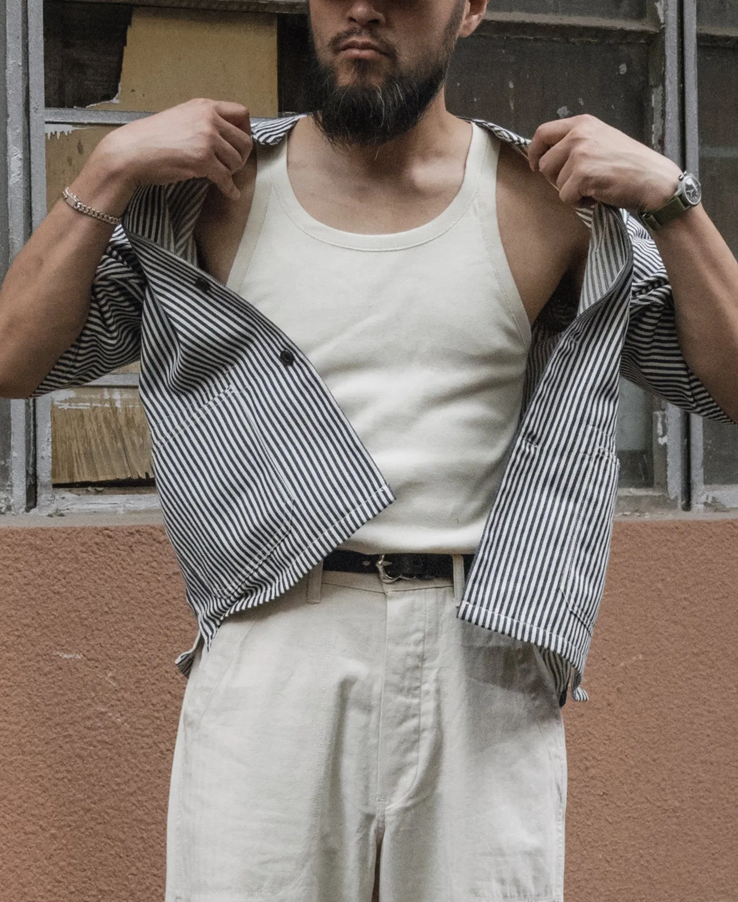 Military Cotton Tank Top - Apricot sold by Bronson Mfg. product image thumbnail 5