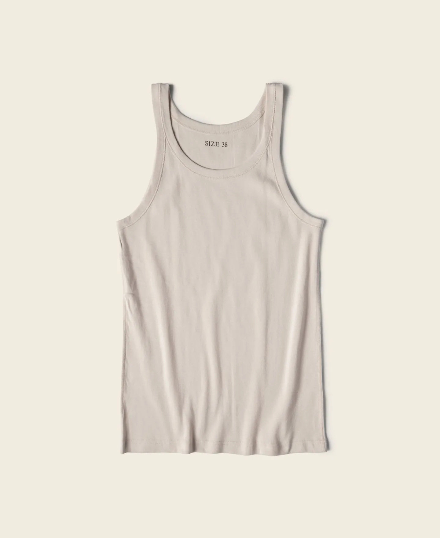 Military Cotton Tank Top - Apricot sold by Bronson Mfg.