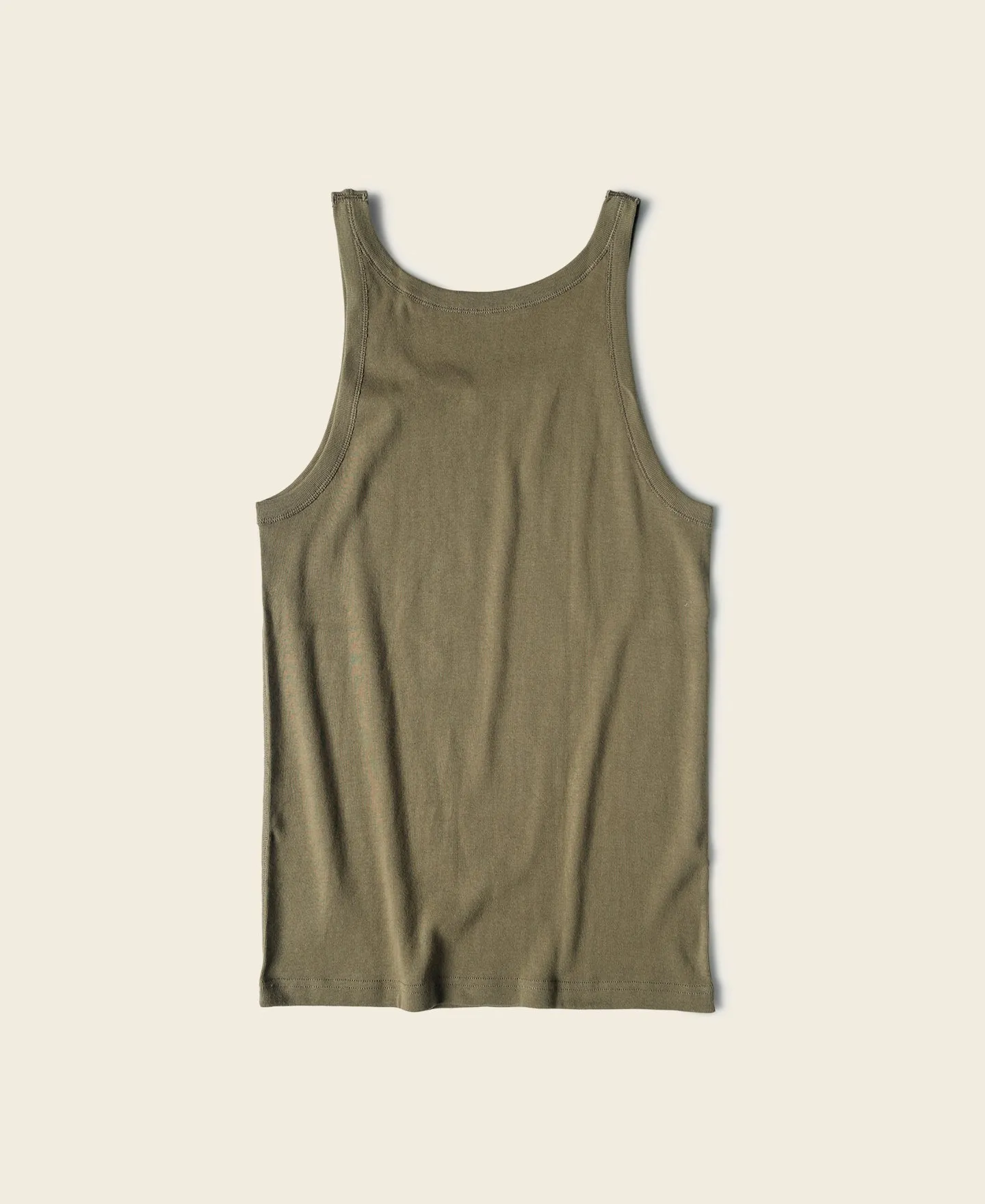 Military Cotton Tank Top - Olive sold by Bronson Mfg. product image thumbnail 2