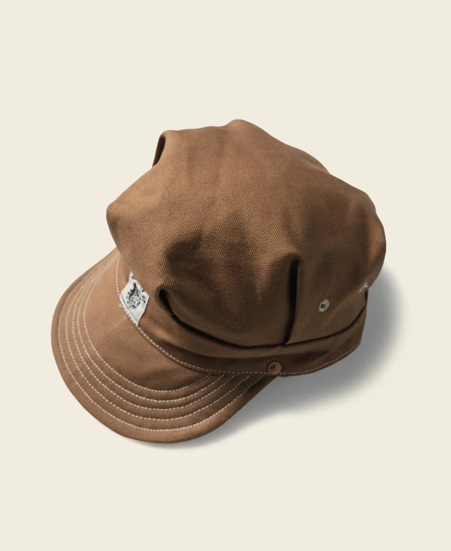Duck Canvas Railroad Engineer Cap sold by Bronson Mfg. product image thumbnail 2