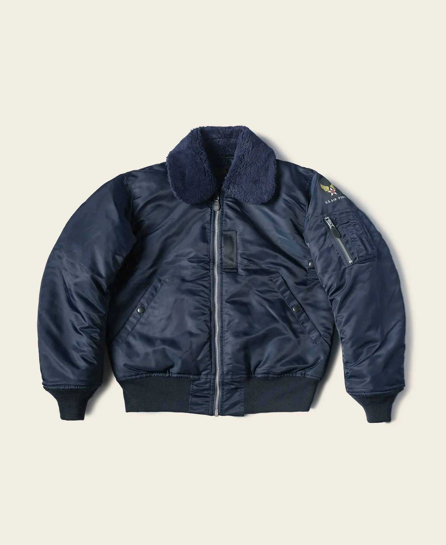 1950s US Air Force Type B-15C Flight Jacket sold by Bronson Mfg.