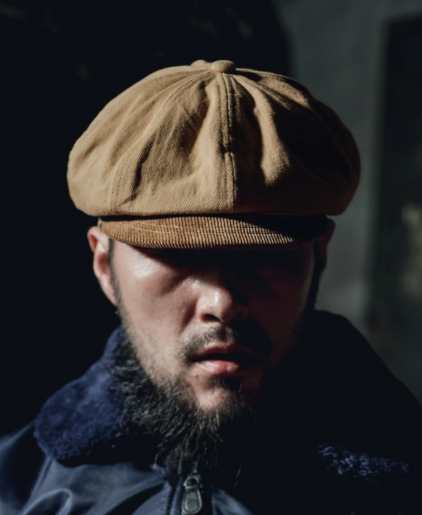 1950s Motorcycle Biker Cap sold by Bronson Mfg. product image thumbnail 2