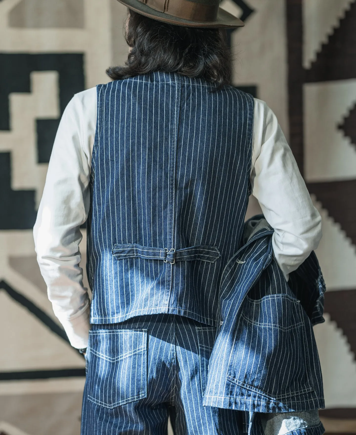 1930s Wabash Railway Work Vest sold by Bronson Mfg. product image thumbnail 4