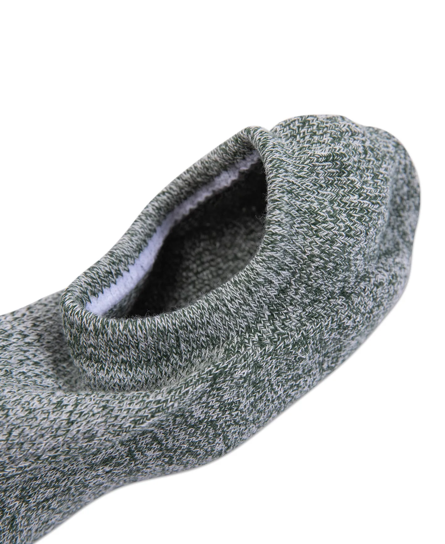 Colored Cotton No Show Socks - Sage Green sold by Bronson Mfg. product image thumbnail 3