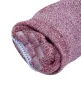 Colored Cotton No Show Socks - Red sold by Bronson Mfg.