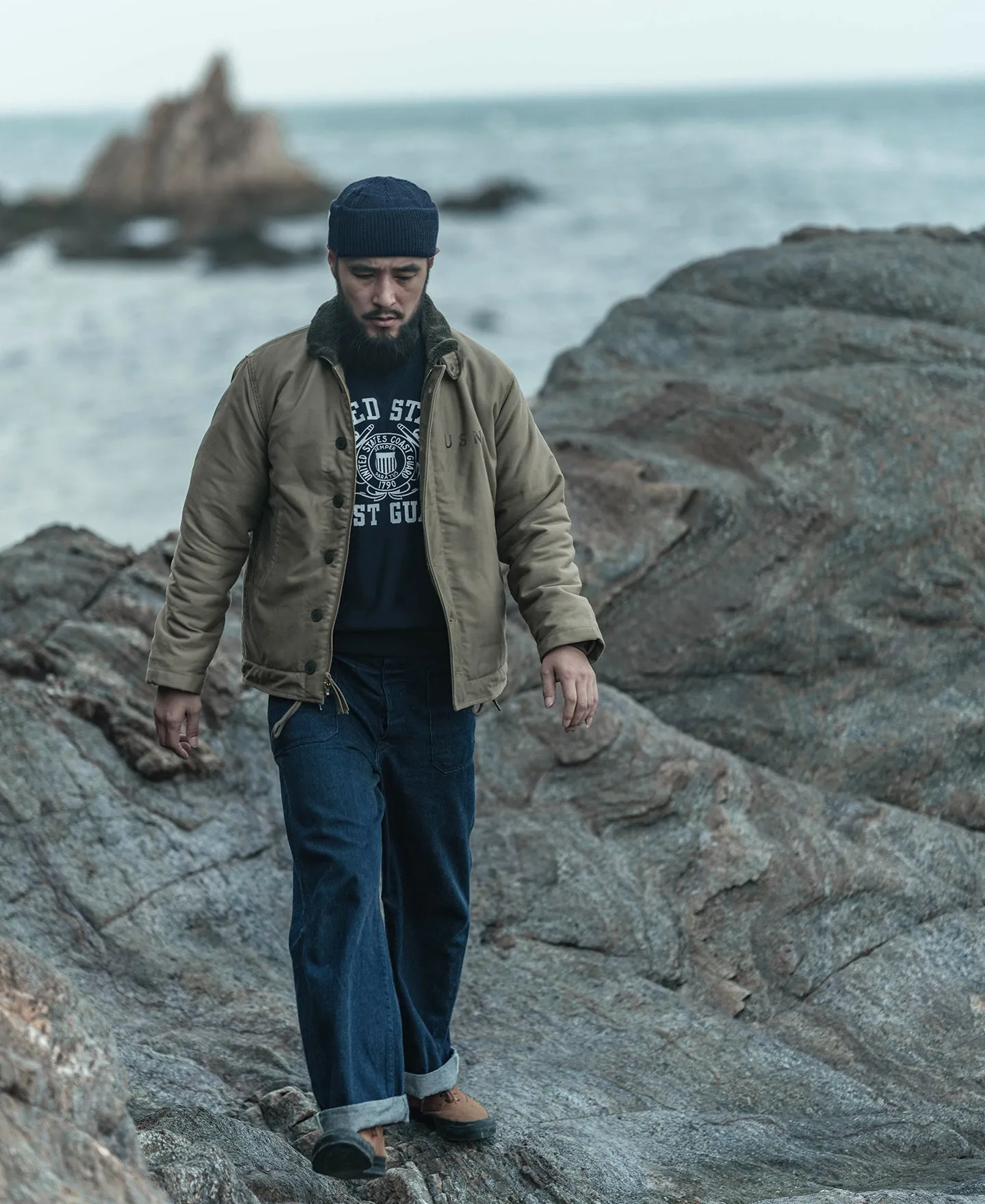 US Navy Watch Cap - Navy sold by Bronson Mfg. product image thumbnail 5