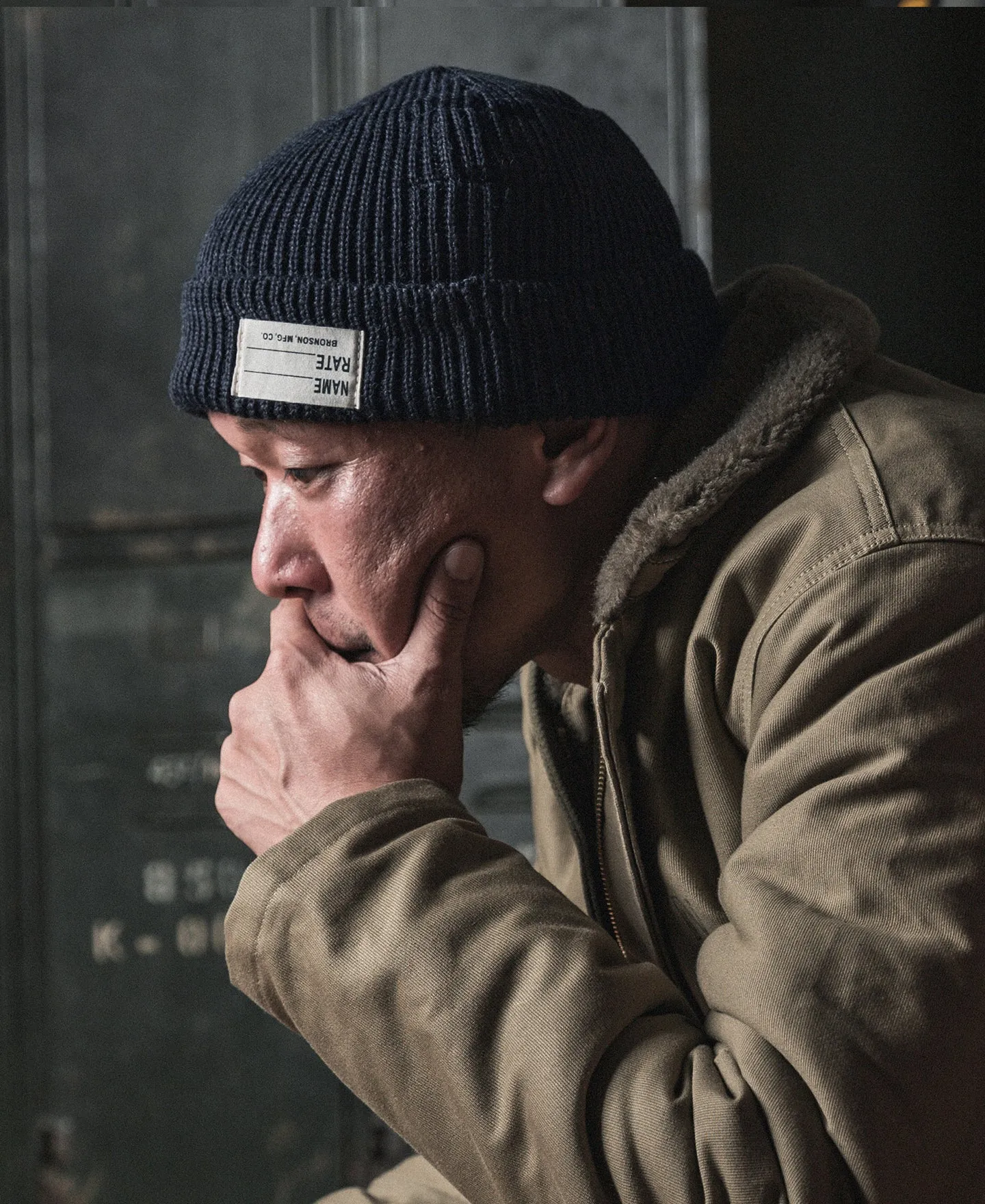 US Navy Watch Cap - Navy sold by Bronson Mfg. product image thumbnail 2