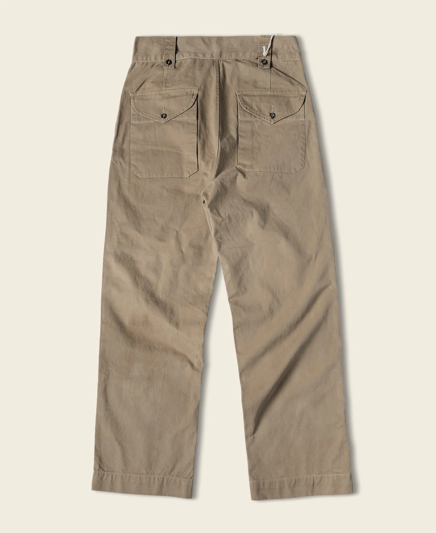 1943 British Army KD & JG Gurkha Bermuda Pants - Khaki sold by Bronson Mfg. product image thumbnail 2