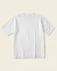 9.8 oz Cotton Classic Pocket T-Shirt - White sold by Bronson Mfg.