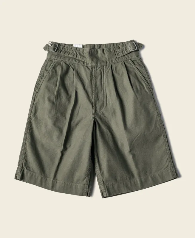 British Army Gurkha Bermuda Shorts - Olive sold by Bronson Mfg.