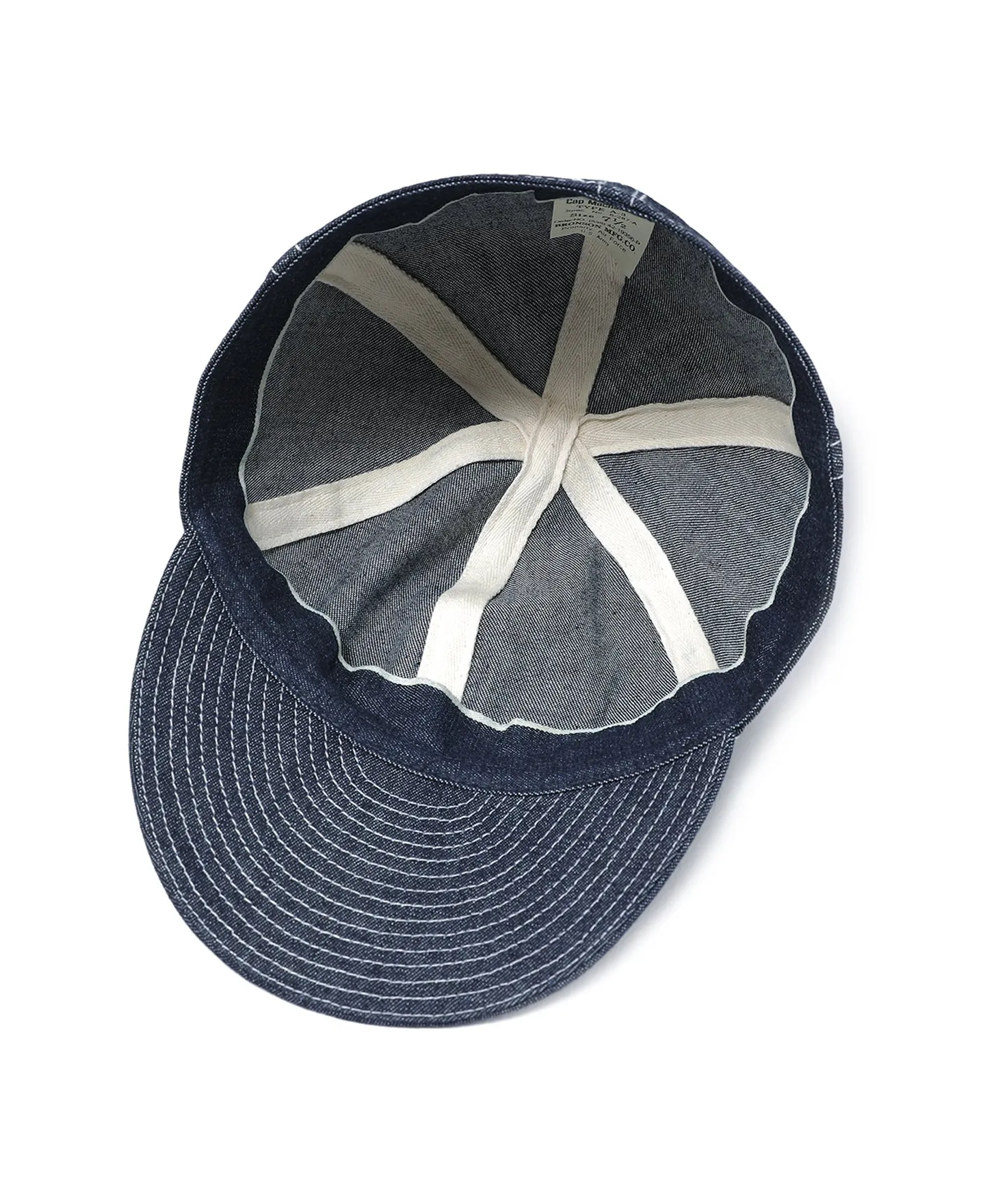 WWII USAAF Type A-3 Cap - Indigo sold by Bronson Mfg. product image thumbnail 4