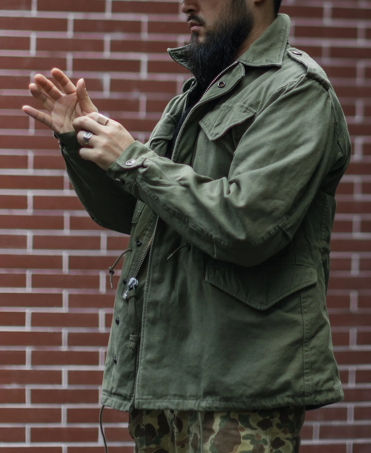 US Army M-1951 Field Jacket sold by Bronson Mfg. product image thumbnail 5