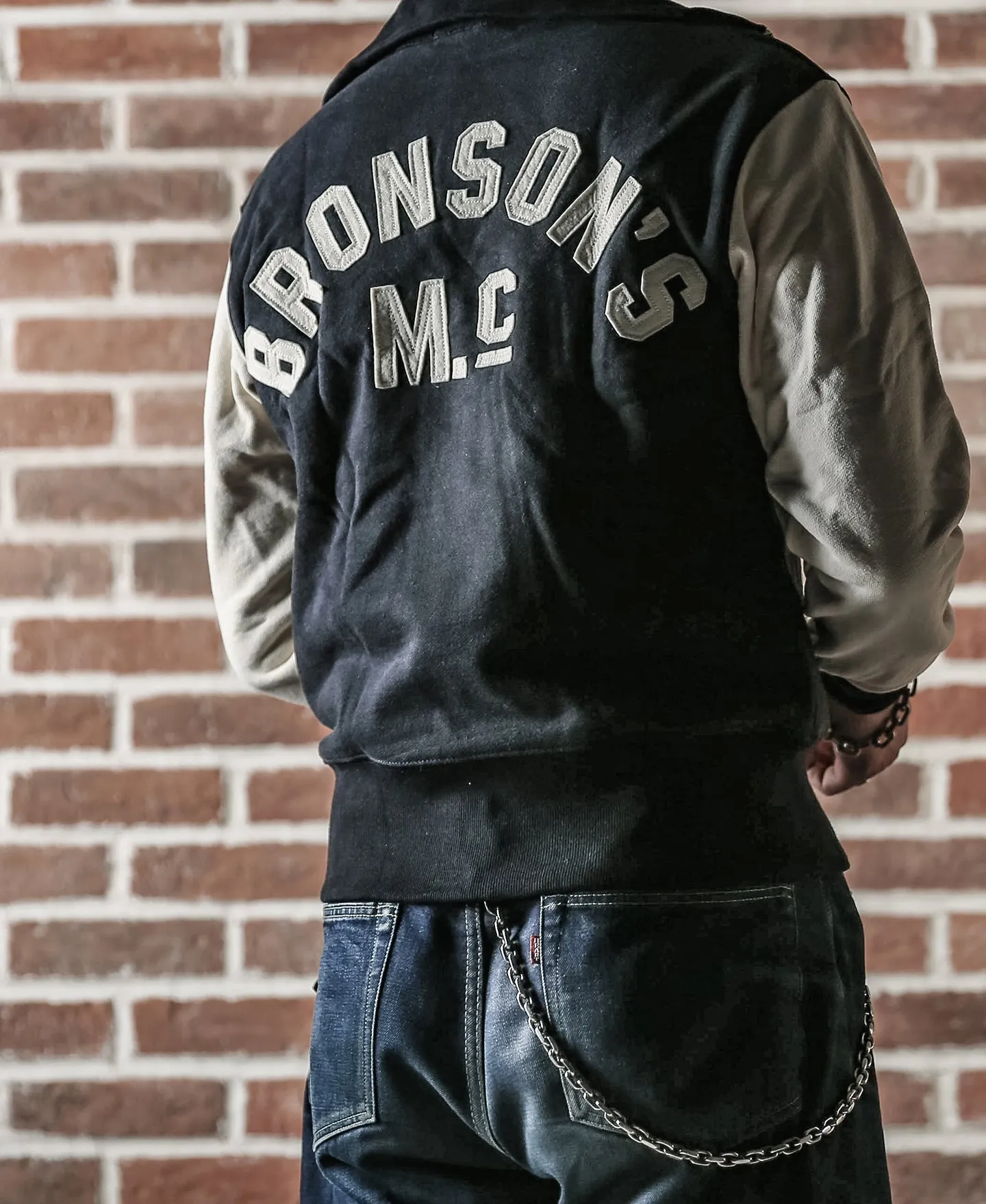 Motorcycle Turtle Zip Jersey Overweight Sweatshirt - Black sold by Bronson Mfg. product image thumbnail 4